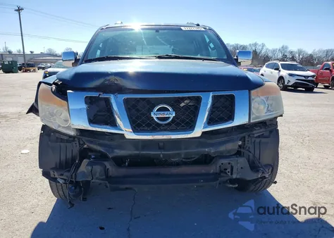 2014 Nissan Armada Sv z USA, uszkodzony, nr VIN 5N1BA0ND2EN600719